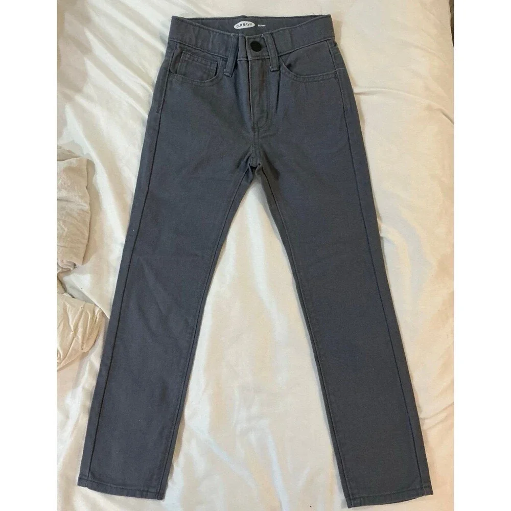 Old Navy Unisex Size 6 Slim (Skinny Jeans) – Gray Wash – New Without Tags